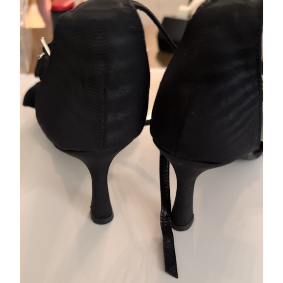 A New Day NEW 7 Women's Grace Black Bow Pumps with Memory Foam Insole NWT - Picture 5 of 6